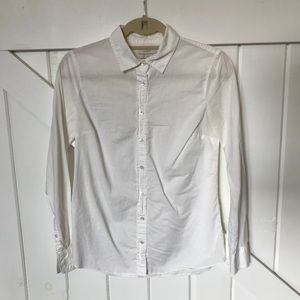 J. Crew Boy white button down shirt